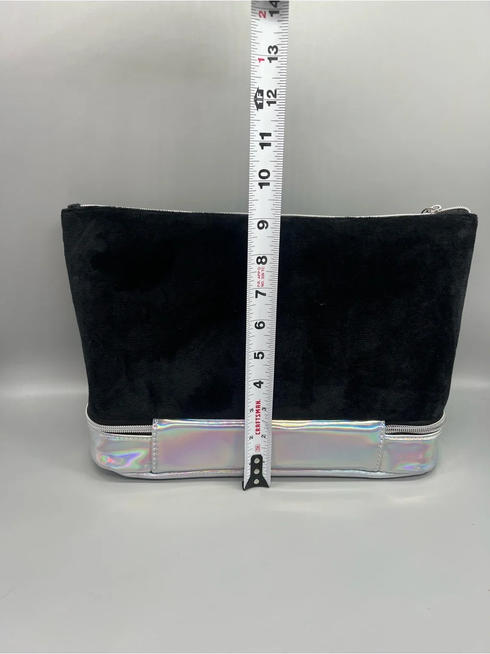 Juicy couture velour cosmetics bag